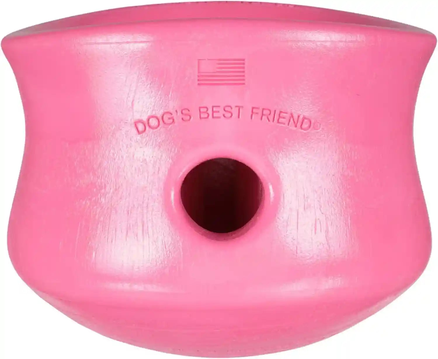 west-paw-zogoflex-toppl-interactive-treat-dispensing-puzzle-dog-toy-for-mental-stimulation-enrichment-holds-kibble-treats-lickable-freezable-dishwasher-safe-made-in-usa-large-aqua-blue