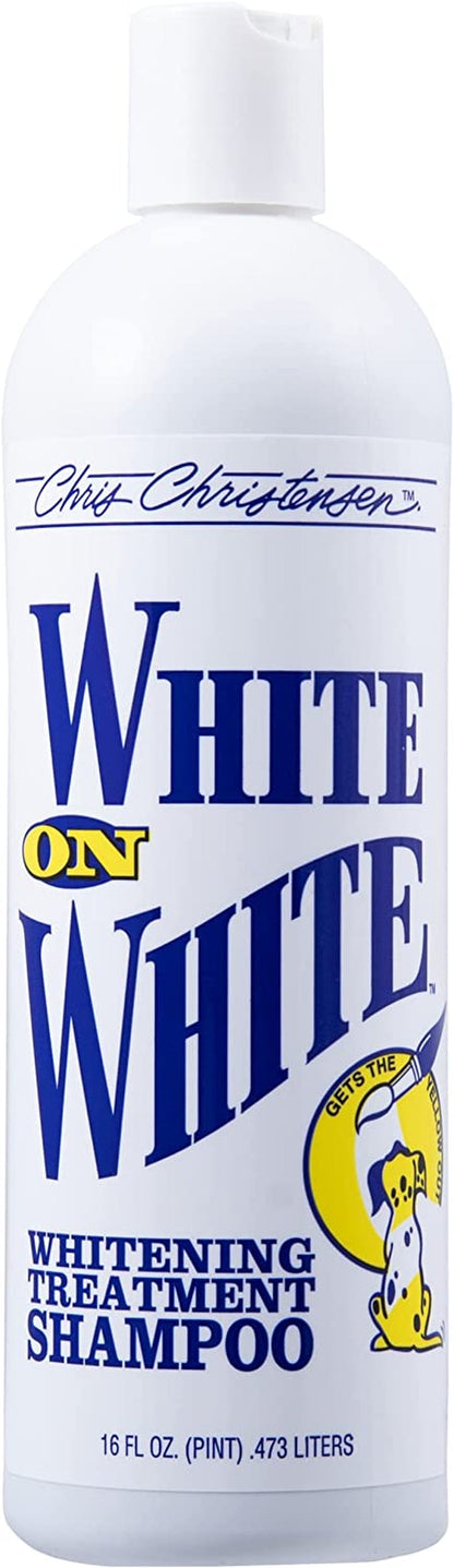 Chris Christensen White on White Whitening Treatment Dog Shampoo (16OZ)1