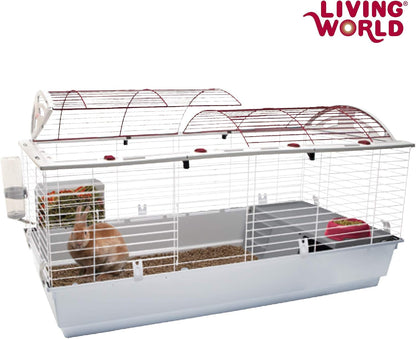 Living World - Deluxe Hybrid Habitat, X-Large | Rabbit, Guinea Pig, Chinchillas, and Small Animal Cage6