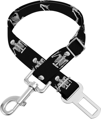 Adjustable Pet Cat and Dog Car Seat Belt，The Lanyard Is Flexible and Adjustable from 20 to 33 Inches (Floral)9