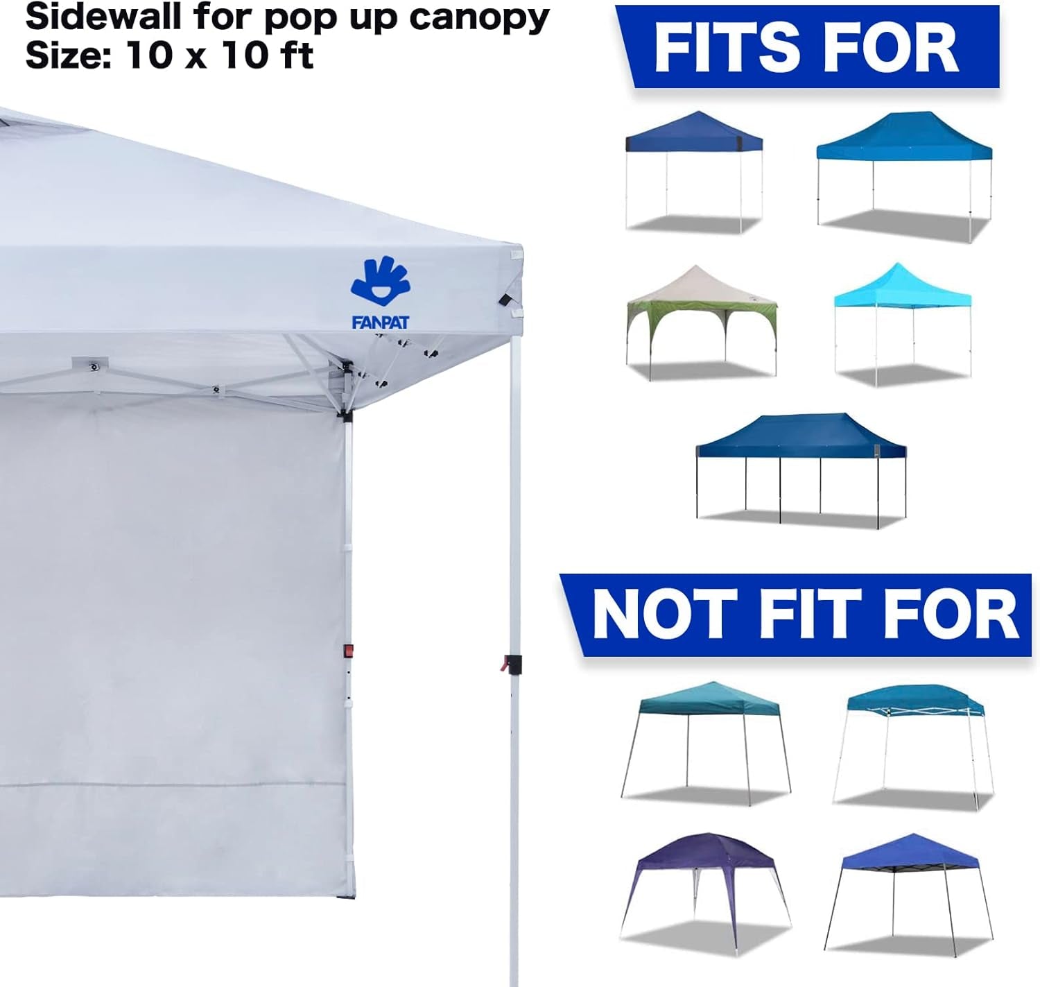 10x10-canopy-sidewalls-for-canopy-frame-white-3pcs-sidewalls-only-waterproof-99-uv-protection-fabric-3-packs-sidewalls-with-zipper-for-outdoor-party-events-canopy-tent-not-included
