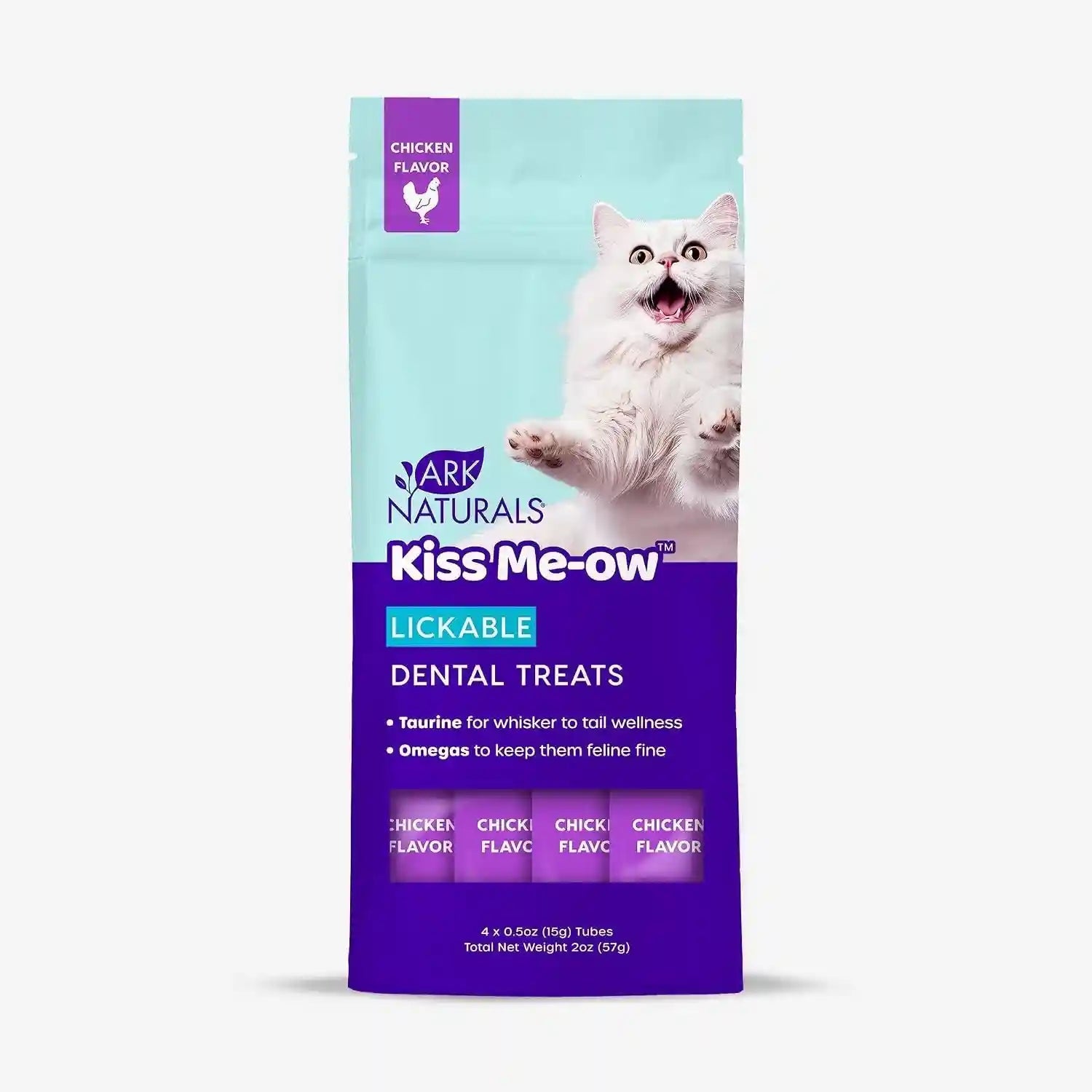 ark-naturals-kiss-me-ow-lickable-cat-treat-chicken-flavor-2-oz-promotes-hydration-dental-overall-health