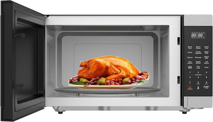 FRIGIDAIRE 2.1 Cu. Ft. Stainless Steel Microwave Oven, Multi Function, Programmable7