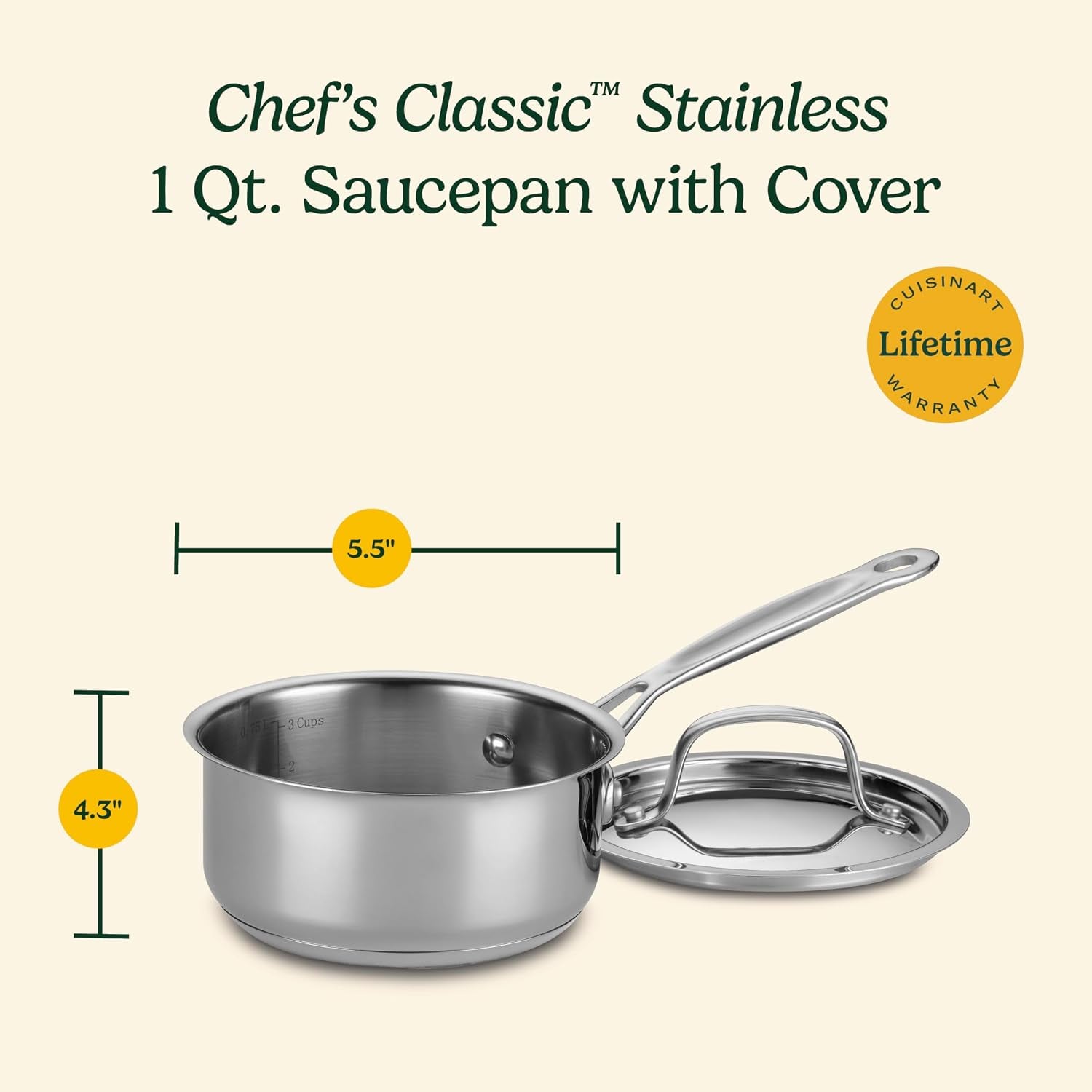 1-quart-saucepan-w-cover-chefs-classic-stainless-steel-cookware-collection-719-14