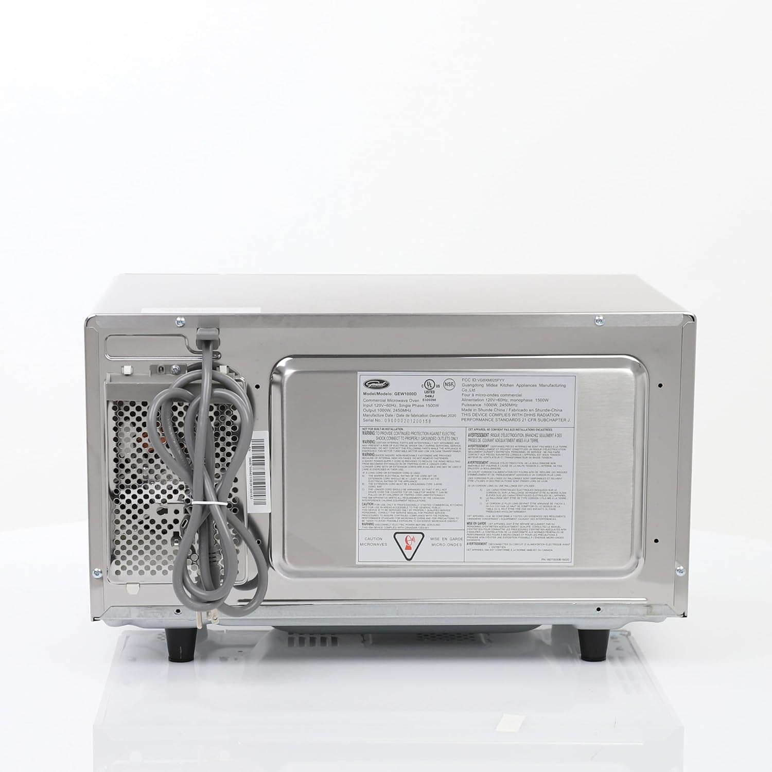 foodservice-commercial-microwave-with-dial-control-10-seconds-to-8-minutes-time-increments-countertop-120v-1000w-1-cu-ft-stainless-steel