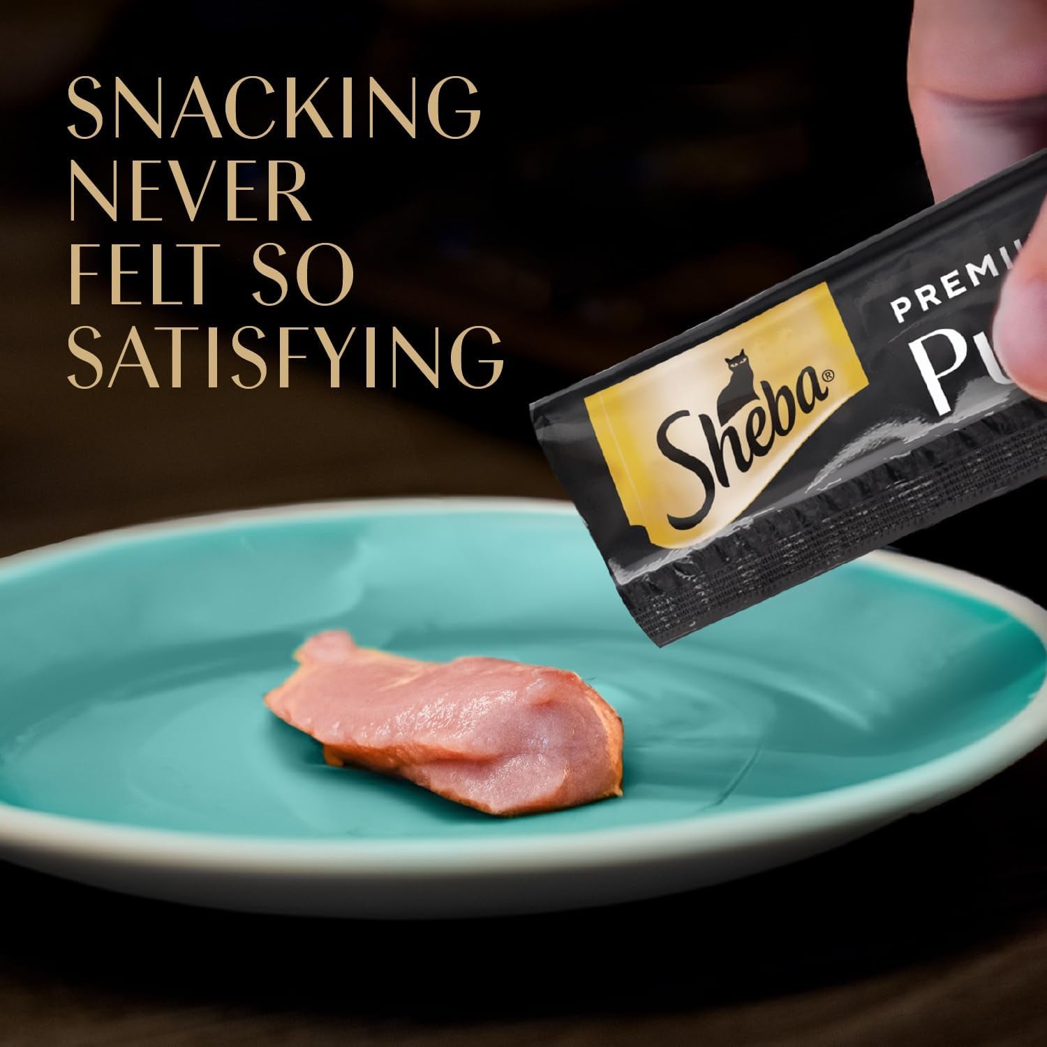 sheba-premium-puree-lickable-cat-treats-chicken-salmon-tuna-24-count-grain-free-real-meat-squeezable-tubes-no-corn-wheat-soy-no-artificial-flavors-creamy-texture-0-49-oz-tubes
