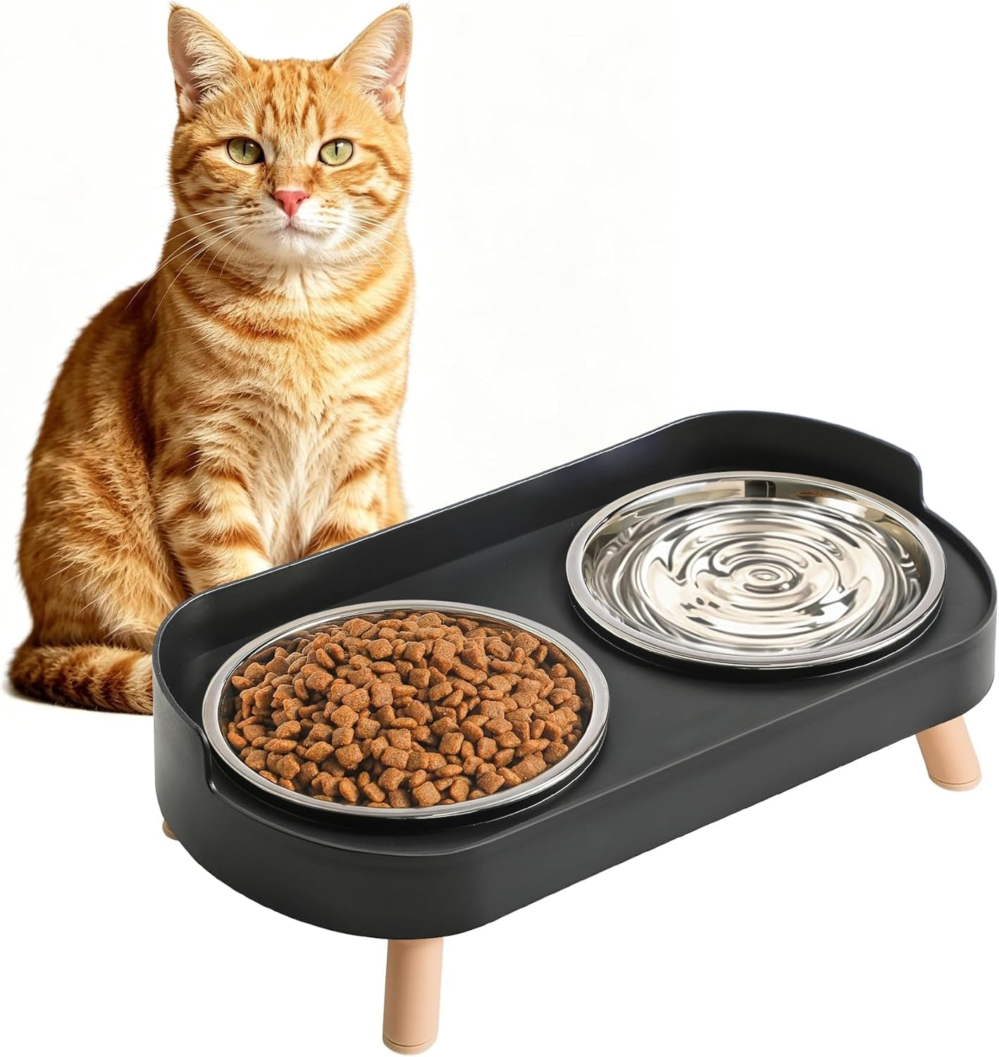 loejan-elevated-cat-bowls-set-raised-cat-food-and-water-bowl-set-with-non-slip-stand-pet-feeding-station-with-2-stainless-steel-bowls-with-splash-proof-guard
