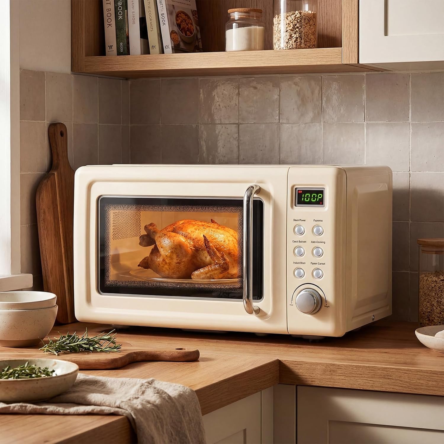 retro-microwave-0-7cu-ft-700-watt-countertop-microwave-5-micro-power-defrost-auto-cooking-function-led-display-child-lock-small-microwave-for-kitchen-rv-dorm-cream-white