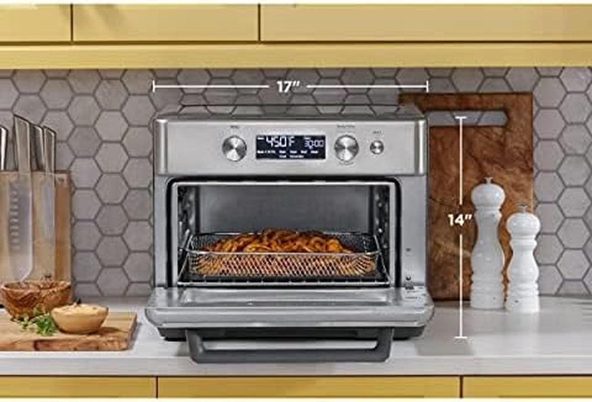 ge-digital-air-fryer-toaster-oven-accessory-set-convection-toaster-with-8-cook-modes-large-capacity-oven-fits-12-pizza-countertop-kitchen-essentials-stainless-steel