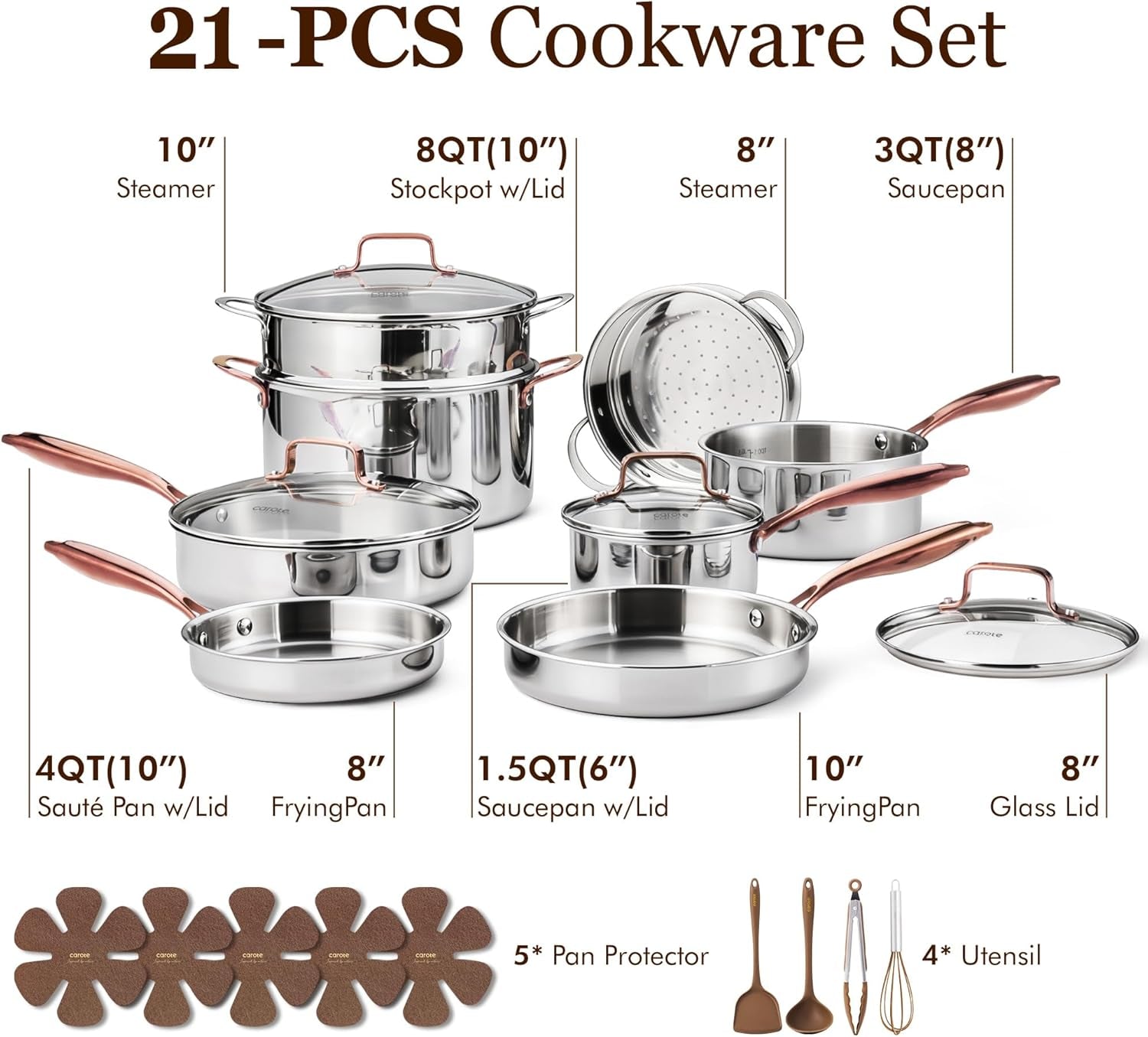 21pcs-tri-ply-stainless-steel-cookware-set-pots-and-pans-set-non-toxic-induction-kitchen-cooking-sets-gold