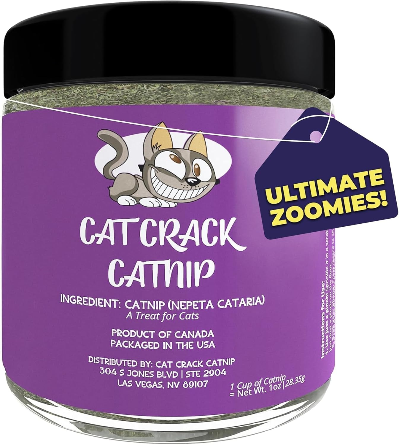 cat-crack-catnip-zoomie-inducing-cat-nip-100-natural-north-american-made-100-natural-safe-non-addictive-catnip-treats-used-to-supplement-cat-nip-toys-spray-accessories-1-cup