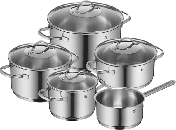 Provence plus Cromargan Pot Set, Silver, 5-Piece1
