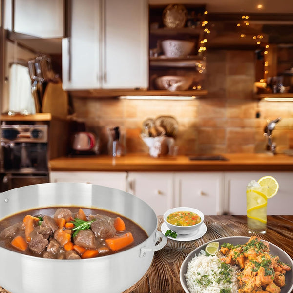 13-Quart Nonstick Aluminum Caldero Pot | Heavy-Duty Dutch Oven for Large Family Meals, Stews & Rice7