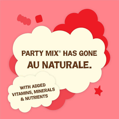Purina Friskies Natural Cat Treats Party Mix Natural Yums with Real Salmon and Added Vitamins, Minerals and Nutrients - 20 Oz. Canister6