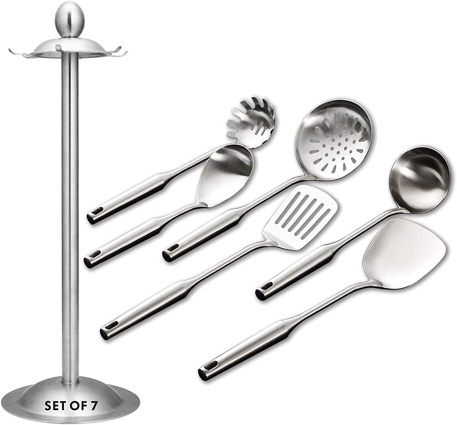 cooking-utensils-set-6-pcs-with-utensils-holder-304-stainless-steel-round-handle-for-kitchen-cooking-includes-wok-spatula-soup-ladle-slotted-spoon-spaghetti-spoon-utensils-holder