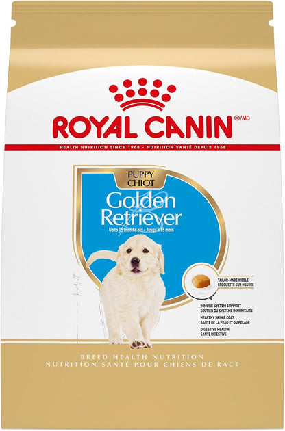 ROYAL CANIN Breed Health Nutrition Golden Retriever Puppy Dry Dog Food, 30 Lb Bag | Specialized Nutrition for Growth, Supports Healthy Skin and Coat, Antioxidant-Rich Recipe, 30 Pound Bag1