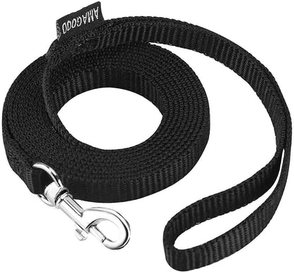 AMAGOOD 6 FT Puppy/Leash, Strong Traditional Style with Easy to Use Collar Hook, Great for Small, Medium and Large Dogs (5/8In X 6 Ft, Purple)70