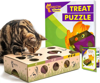 Cat Amazing Interactive Treat Maze and Puzzle CAT Toy1