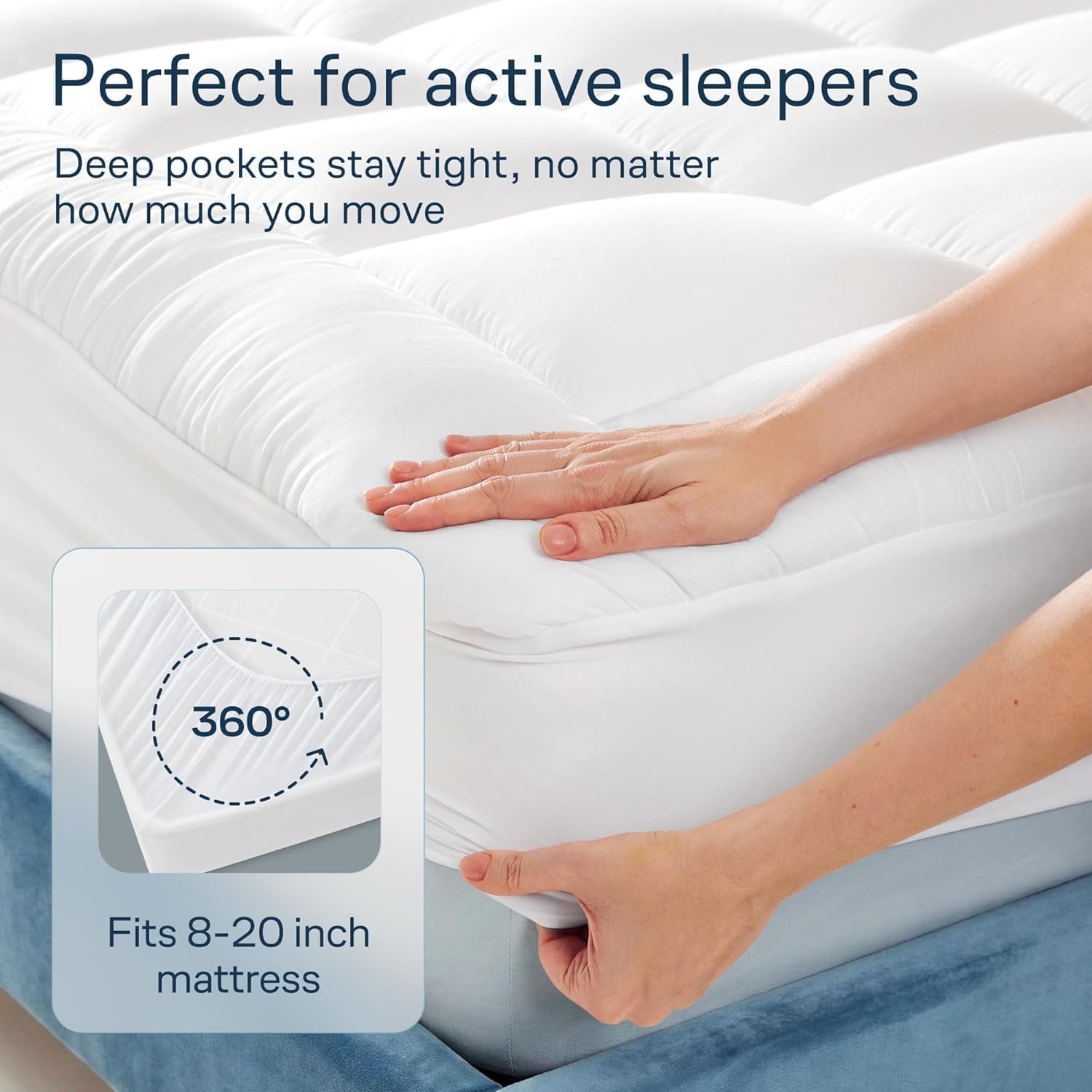 100-cotton-top-cooling-mattress-topper-queen-size-cloud-like-mattress-pad-breathable-20-deep-pocket-back-pain-relief-perfect-for-hot-sleepers-white