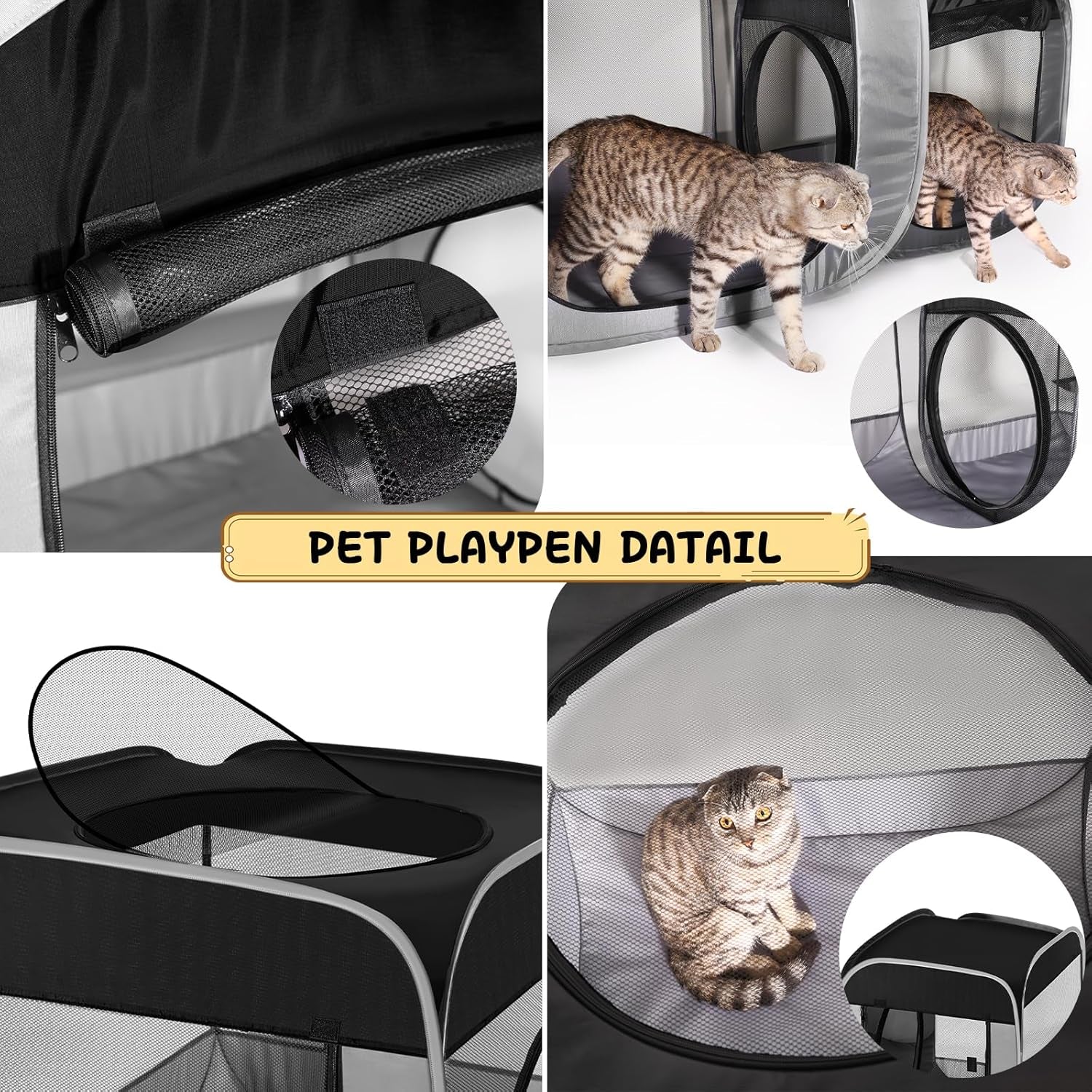 tailtastic-large-cat-playpen-with-separate-areas-outdoo-indoor-cat-enclosures-portable-pet-playpen-for-indoor-cats-puppy-and-small-animals-dog-playpen-with-carrybag-ideal-for-multi-pet-households-works-as-birthing-nursing-den-pet-safe-soft-material-prevents-escape-furniture-damage