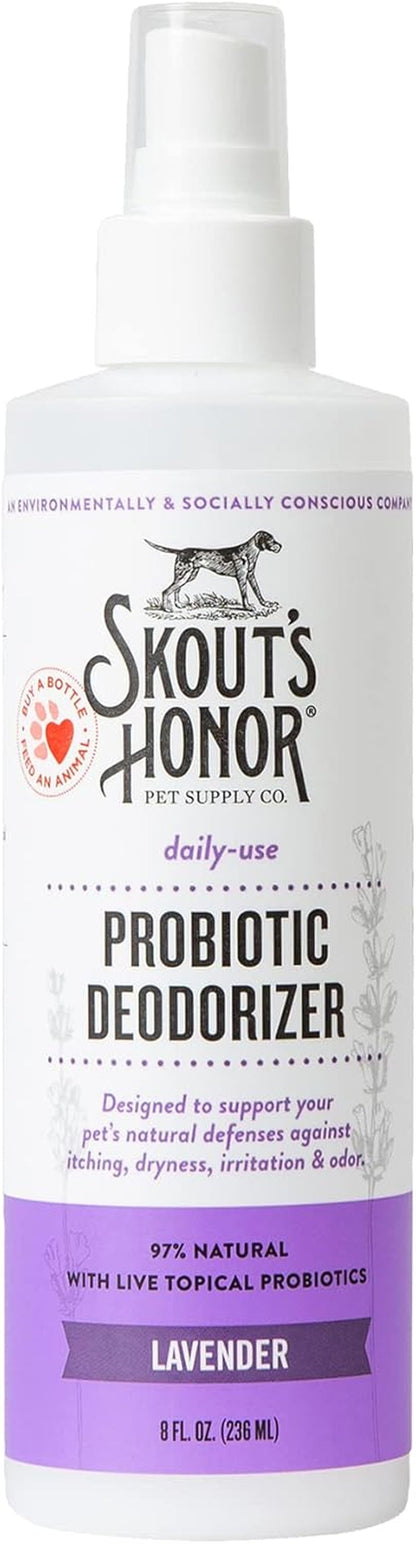 SKOUT'S HONOR Probiotic Dog Deodorizing Spray - Sunkissed Coconut, 8 Oz | Hydrating Daily-Use Formula with Avocado Oil and Omega-3S, Microbiome-Friendly, Paraben and Sulfate-Free14