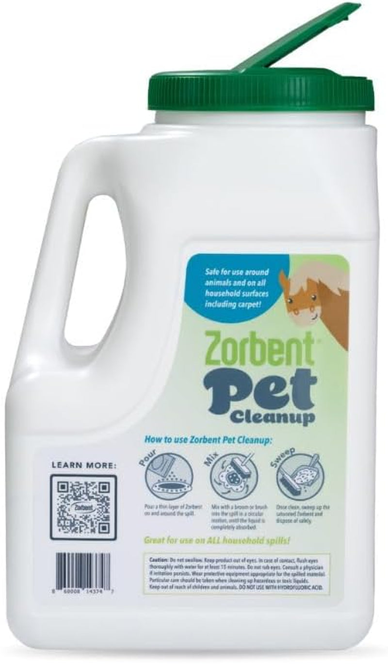 zorbent-pet-accident-cleanup-odor-remover-for-dog-cat-messes-absorbs-1-gallon-pet-safe-cleaner-for-urine-vomit-poop-accidents-on-hardwood-tile-vinyl-concrete-short-carpet-rugs-5-qt