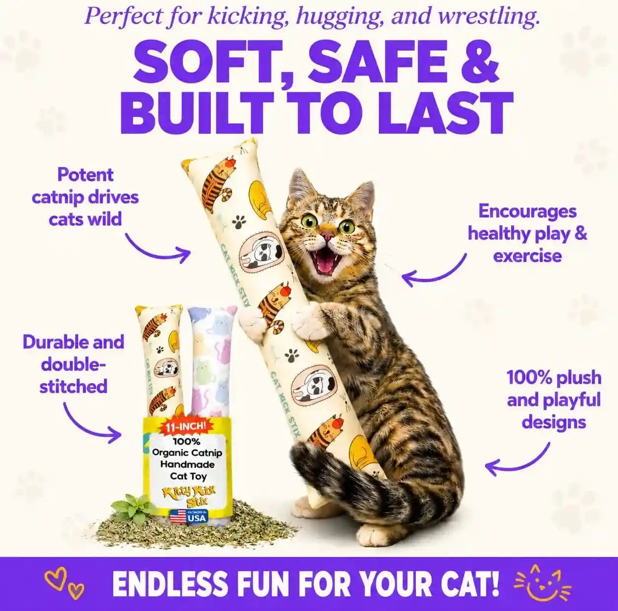 kitty-kick-stix-set-of-2-11-durable-kicker-cat-toy-catnip-kicker-for-cats-kittens-interactive-toys-for-cats-cat-kick-stick-100-potent-organic-catnip-for-indoor-cats