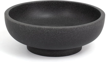 Decorative Resin Bowl, Large Fruit Bowl, Artificial Stone Black | Perfect for Kitchen Counters, Coffee Tables, and Entryways. Use for Fruit Display, Key Storage, or Stylish Home Decor Accents1