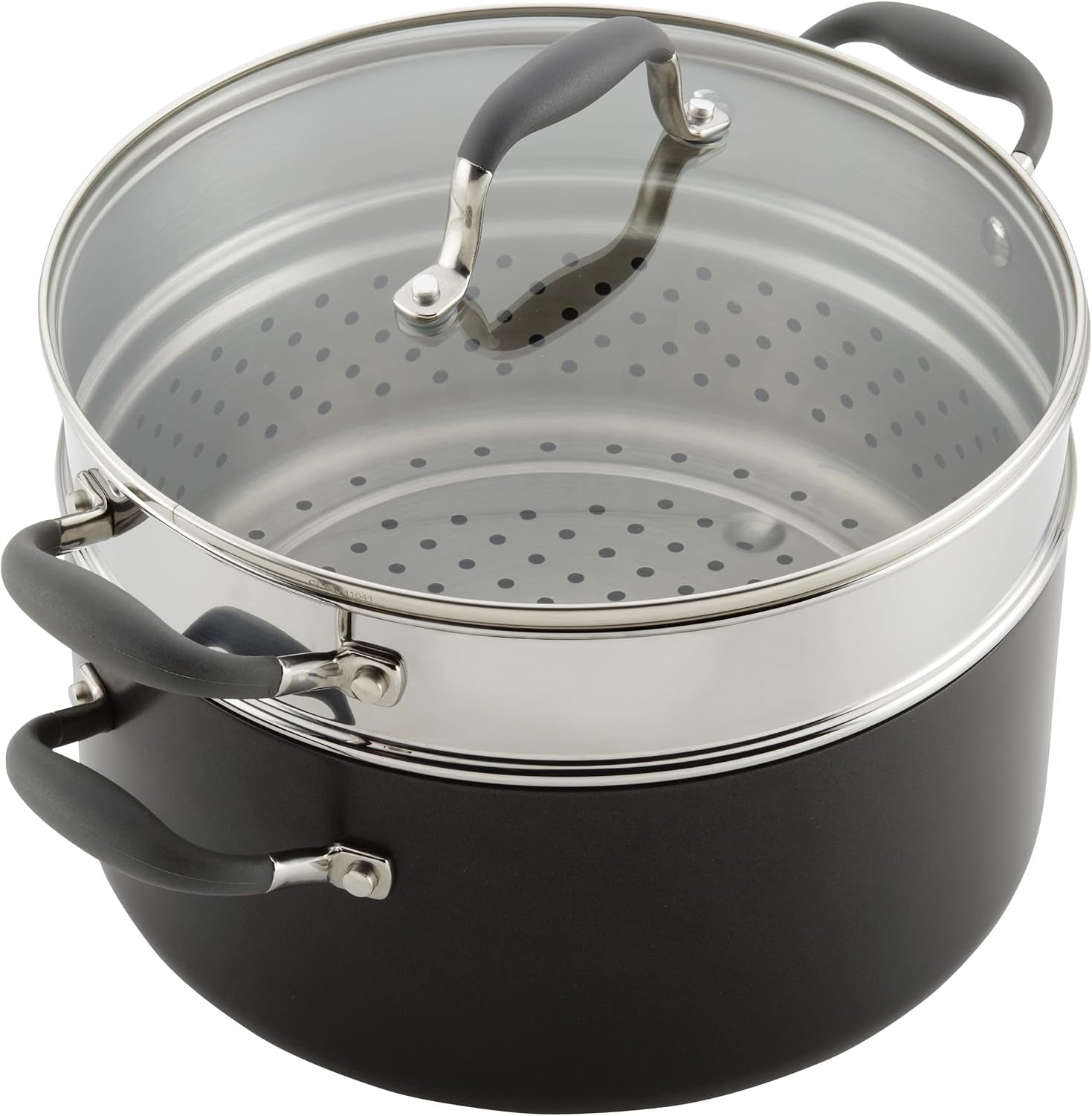 advanced-hard-anodized-dutch-oven-multipurpose-steamer-set-8-5-quart-graphite