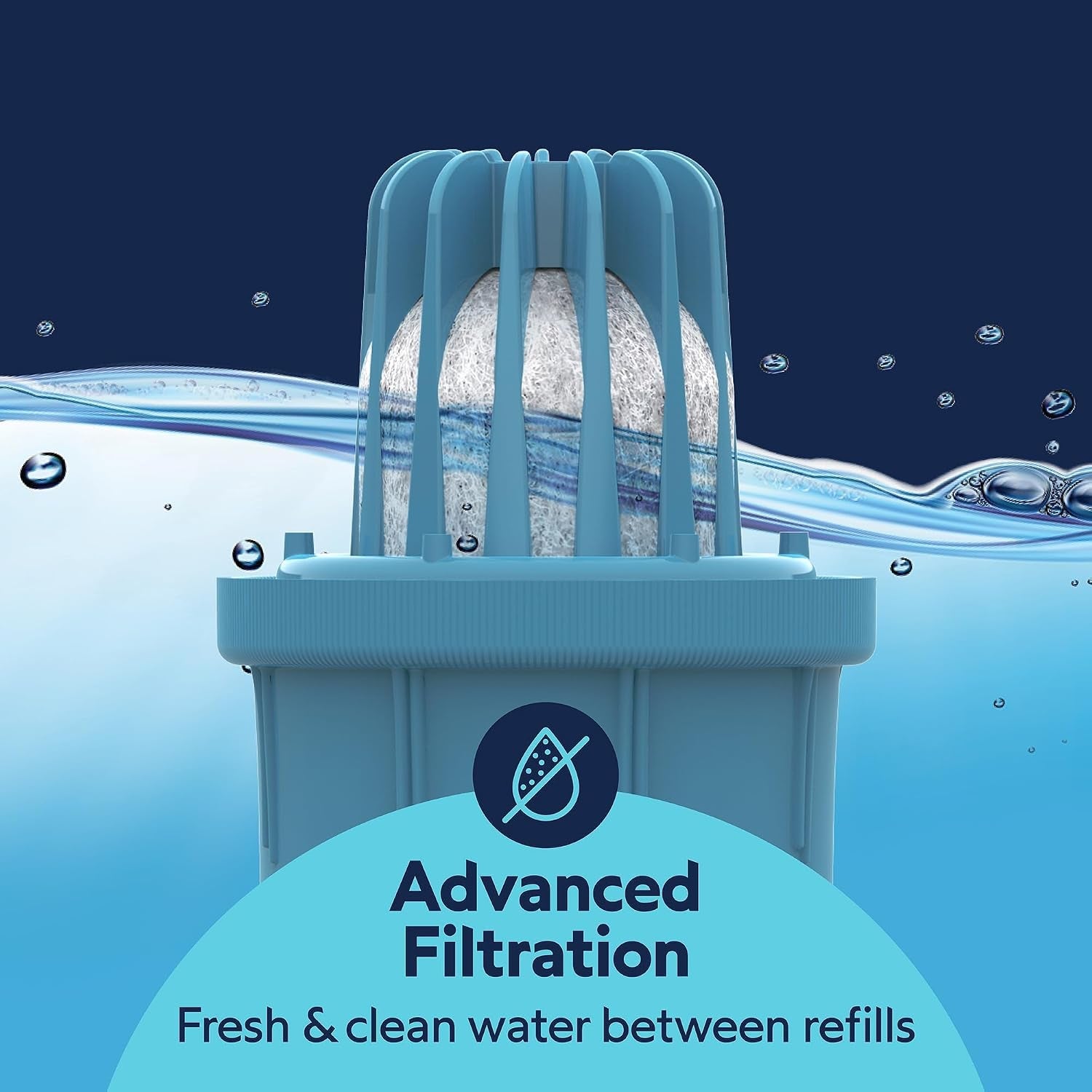petmate-replendish-automatic-dog-water-dispenser-gravity-pet-waterer-with-microban-protection-base-100-bpa-free-4-gallon-wide-mouth-bowl-with-2-extra-filters