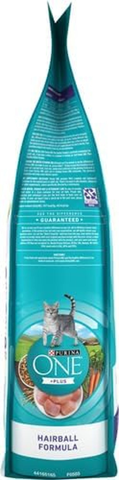 Purina ONE Natural Cat Food for Hairball Control, +PLUS Hairball Formula - 7 Lb. Bag4
