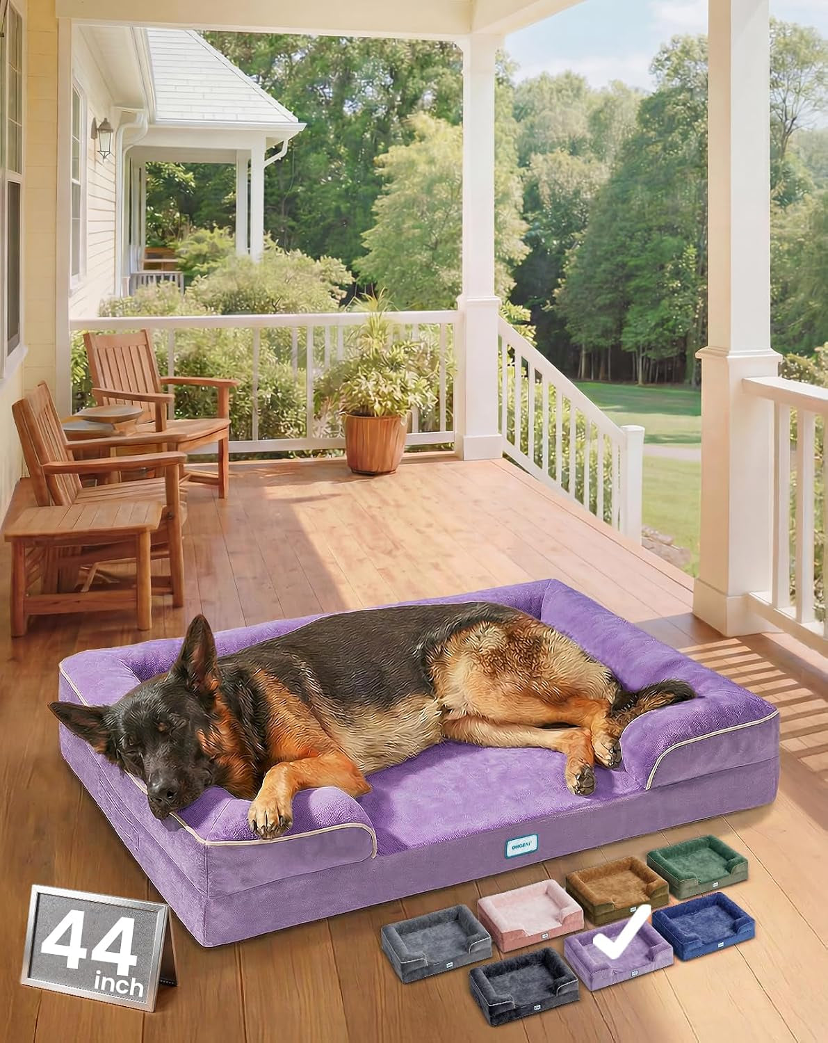 ohgeni-orthopedic-extra-large-dog-bed-couch-memory-foam-44-inch-gray-waterproof-pet-bed-with-machine-washable-removable-cover-soft-comfortable-fabric