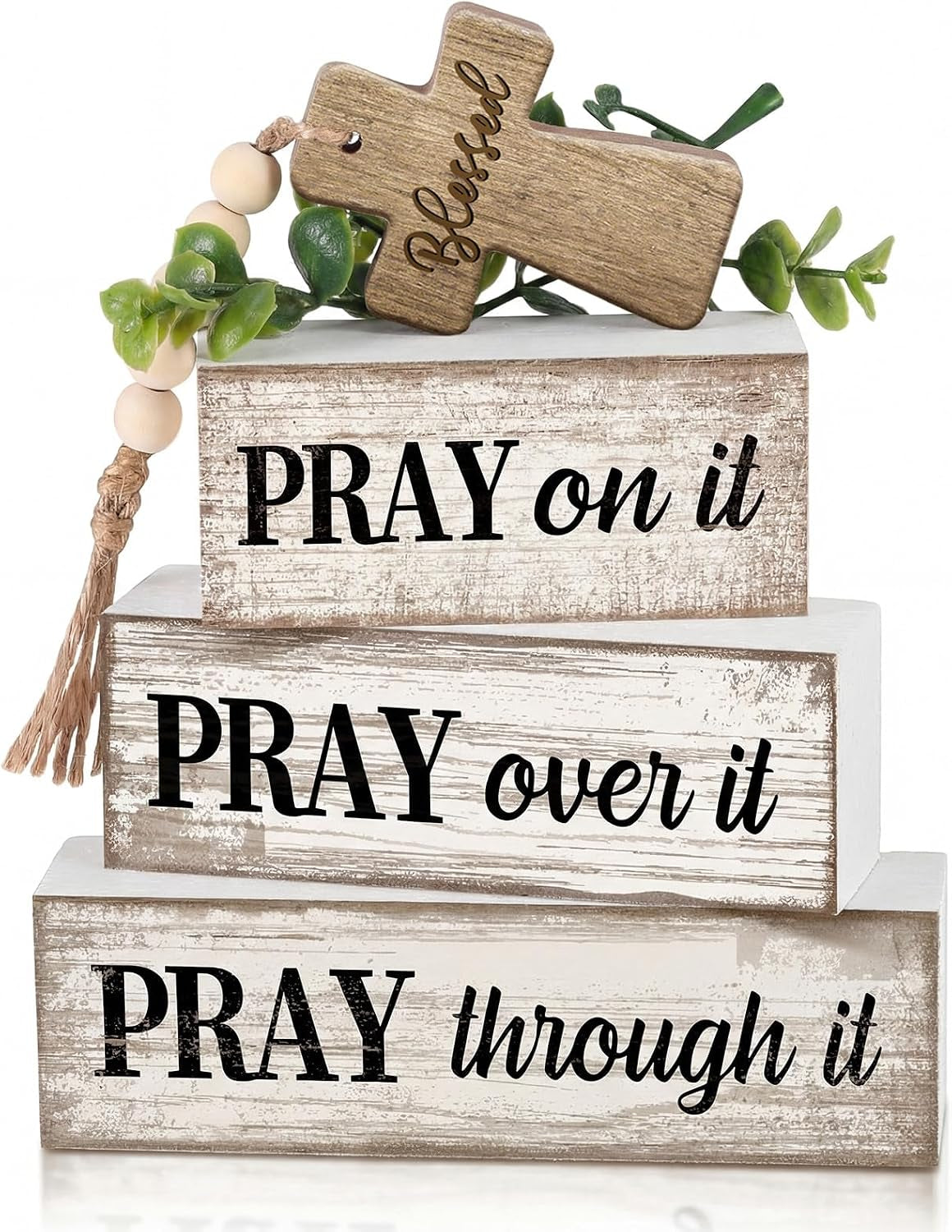 4-pcs-christian-table-decor-wooden-cross-wooden-bible-verse-sign-inspirational-religious-christian-centerpiece-farmhouse-tiered-tray-decorations-wooden-pray-block-signs-faith-inspired