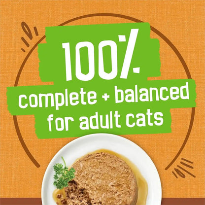 Purina Friskies Gravy Pate, Wet Cat Food Extra Gravy Pate with Chicken in Savory - (Pack of 24) 5.5 Oz. Cans5