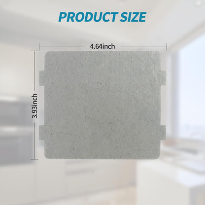 4 PCS Waveguide Cover, Microwave Wave Guide Cover Replacement, Universal Mica Sheets for Microwaves Oven & Toasters, Easily Cut to Fit2