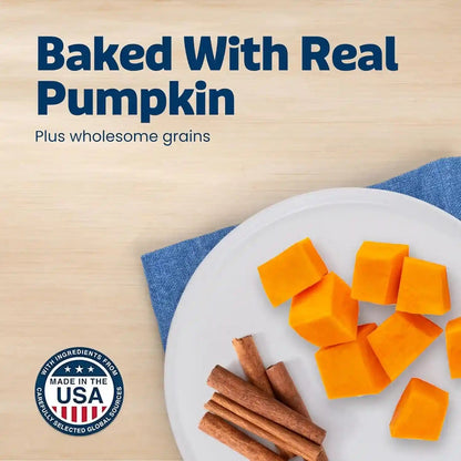 Blue Buffalo Health Bars Pumpkin & Cinnamon Crunchy Dog Biscuits, Oven-Baked with Pumpkin & Natural Ingredients, Healthy Dog Treats with No Artificial Flavors or Preservatives, 16 Oz.5
