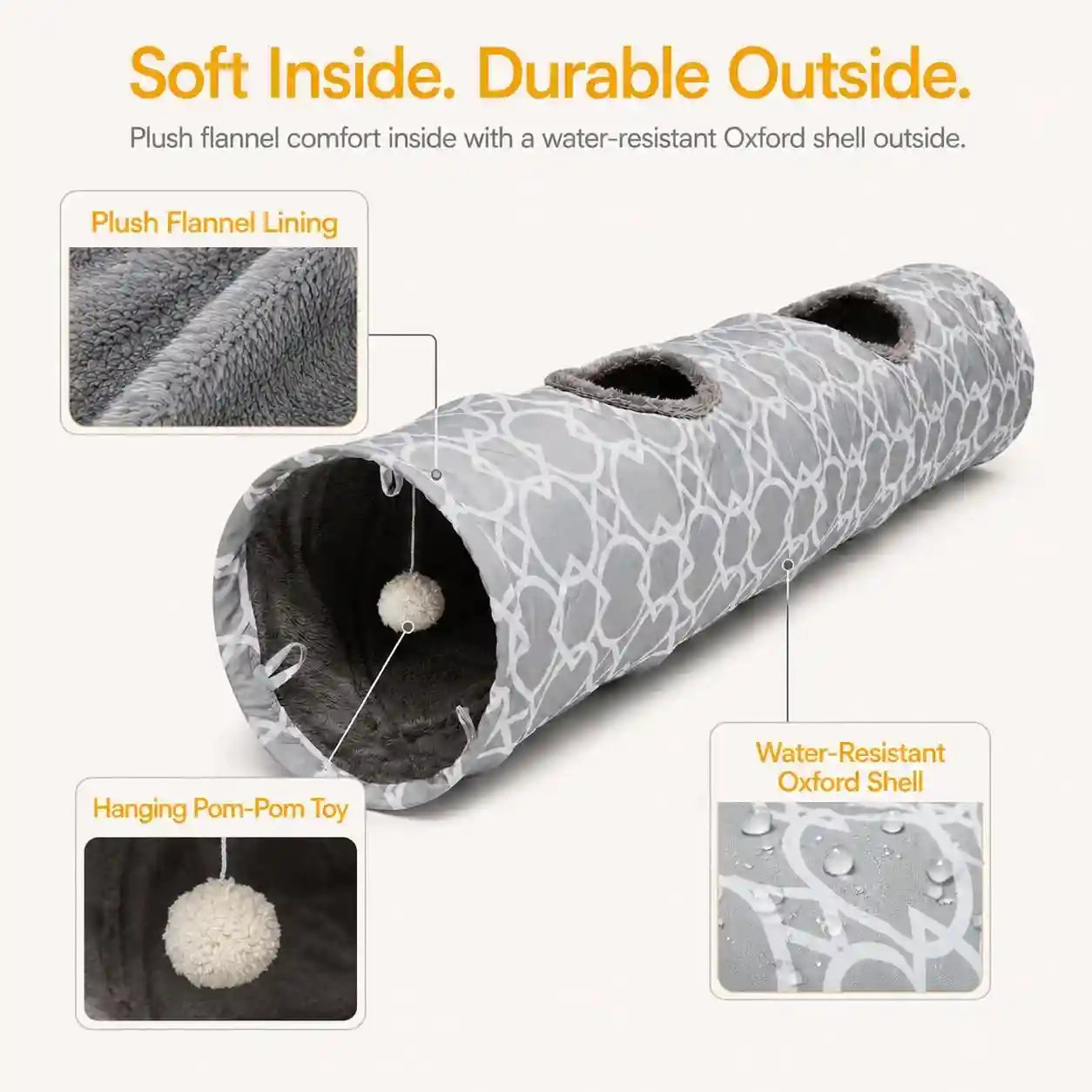 geometric-straight-cat-tunnel-with-plush-inside-cats-toys-collapsible-tunnel-tube-with-balls-for-rabbits-kittens-ferrets-puppy-diameter-9-8-inch