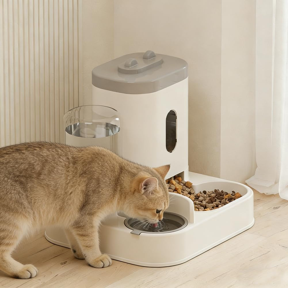 automatic-cat-feeder-and-water-dispenser-set-gravity-pet-food-bowl-and-waterer-station-large-capacity-for-small-medium-pets-puppy-kitten-rabbit-blue