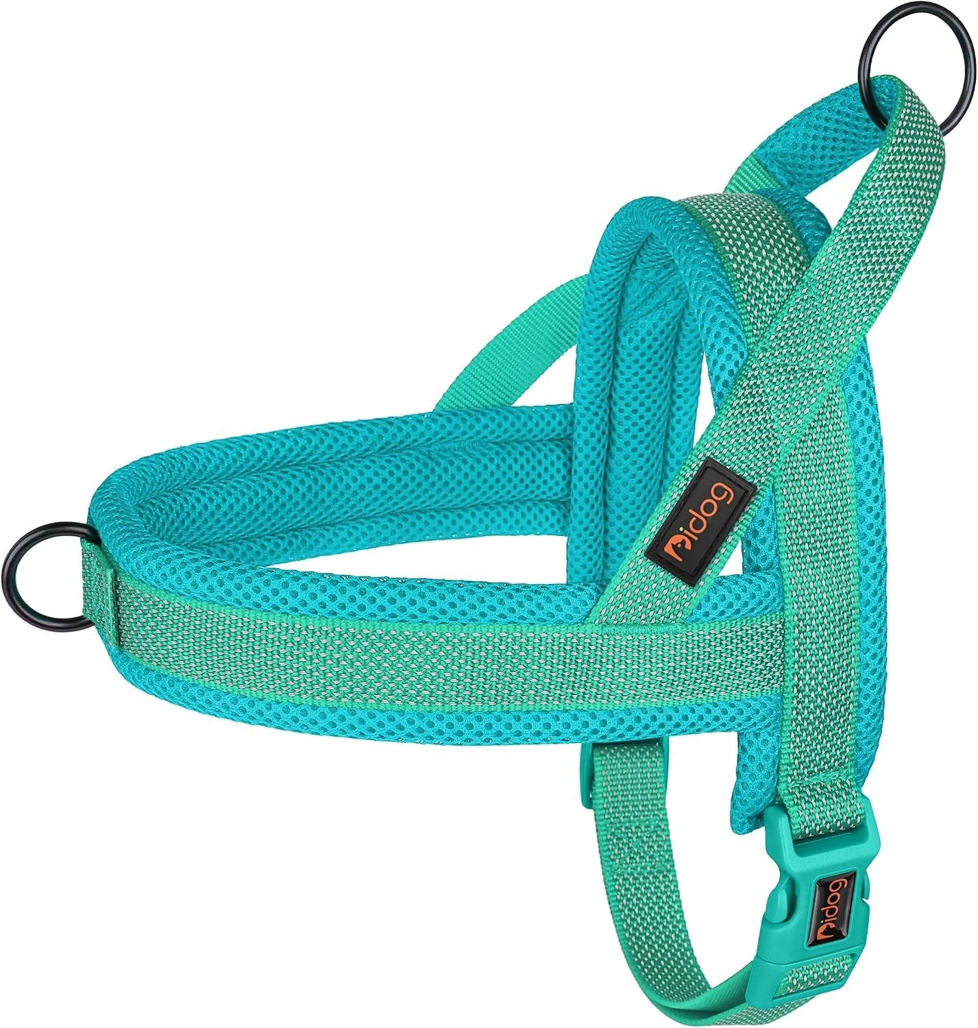 didog-no-pull-dog-harness-for-small-dogs-breathable-mesh-padded-hot-pink-s-quick-fit-easy-on-and-off-lightweight-reflective-vest-harness-for-night-safty-easy-for-walking-and-training-chest-18-22
