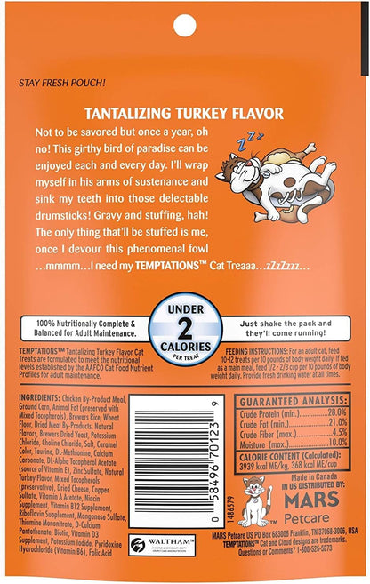 Temptations Cat Treats Temptations Huge Variety Pack, All 9 Flavors: Chicken, Medley, Turkey, Tuna, Catnip Fever, Beef, Surfer, Cookout 1 Pet Paws Notepad (9 Bags Total, 3 Ounces Each), 10 Piece Set7