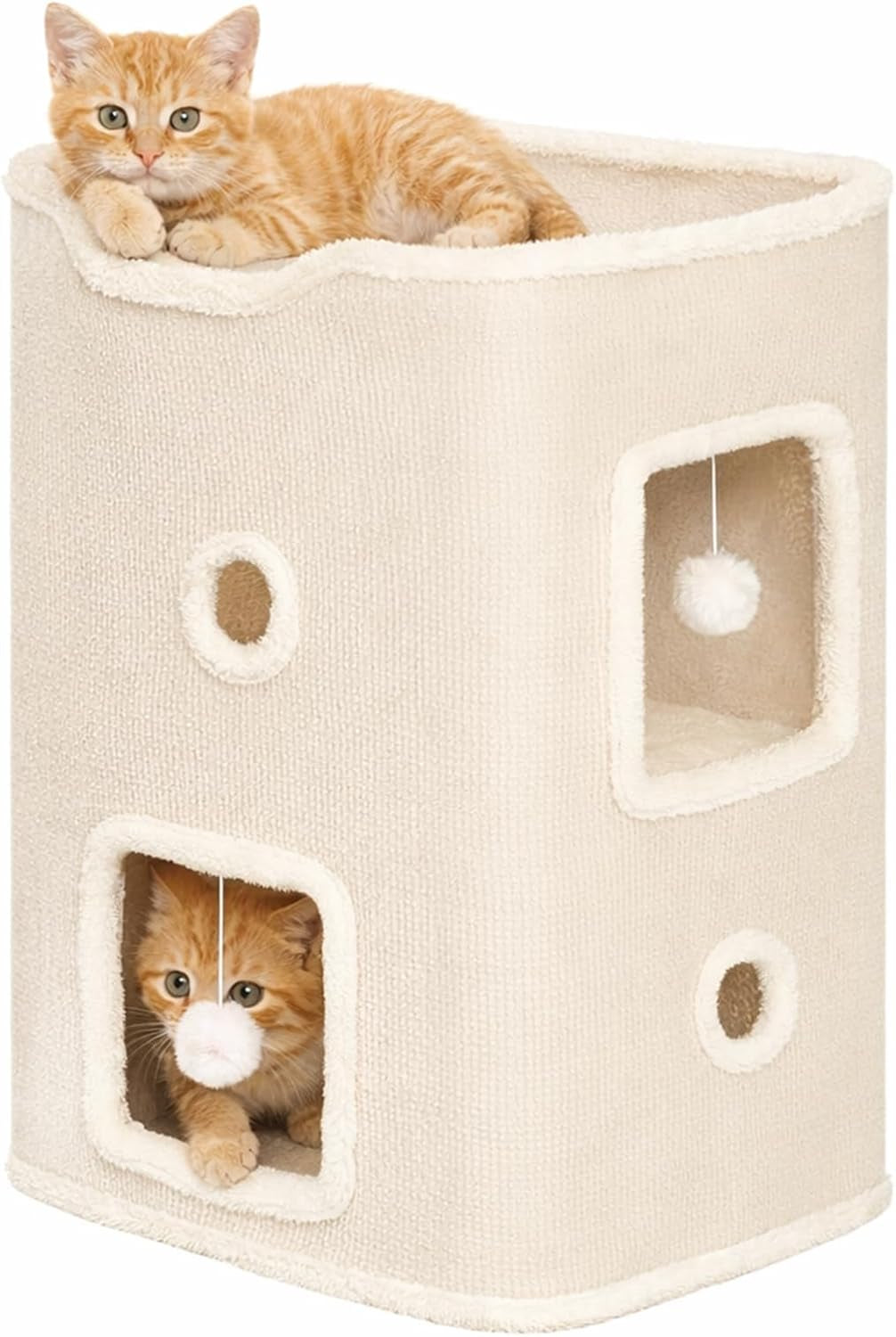 cat-house-cat-beds-for-indoor-cats-3-story-cat-condo-cube-with-scratch-pad-and-fluffy-ball-hanging-multi-level-cozy-hideout-center-ideal-for-small-medium-cats
