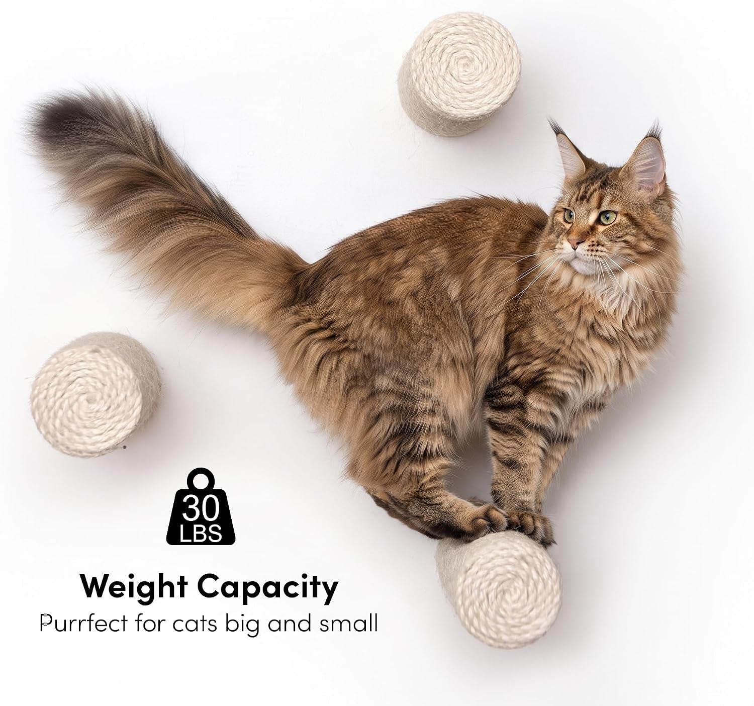 xympo-wall-mounted-cat-climbing-steps-floating-sisal-scratching-posts-8-inch-3-pack-easy-drywall-install