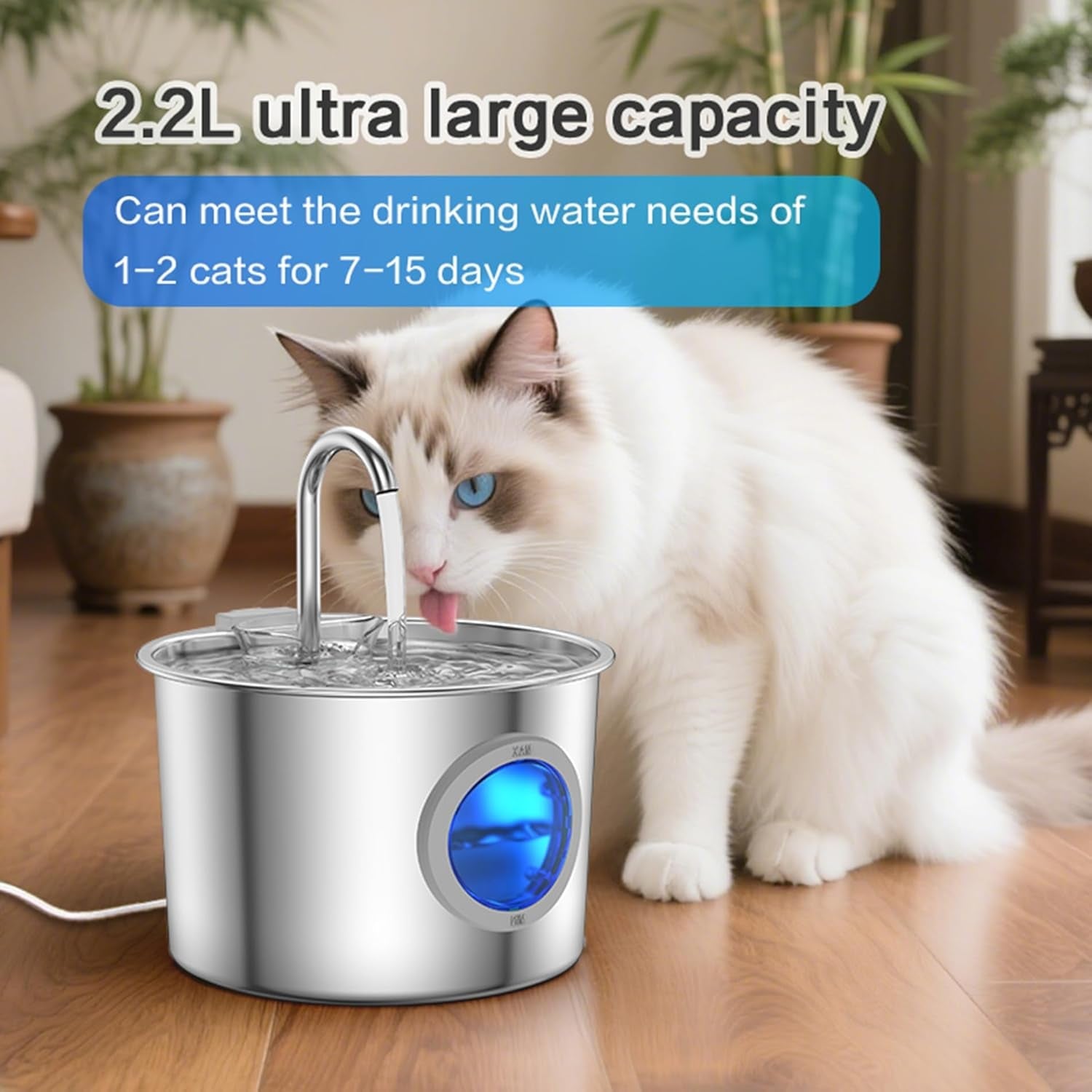 cat-water-fountain-advanced-304-stainless-steel-2-2l-74oz-with-detachable-tank-easy-to-clean-automatic-pet-fountain-quiet-cats-water-dispenser-perfect-for-cats-dogs-indoor