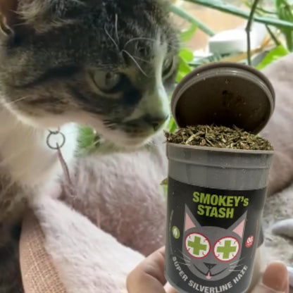 Smokey'S Stash Silvervine Haze Potent Catnip and Silver Vine Blend for Cats3