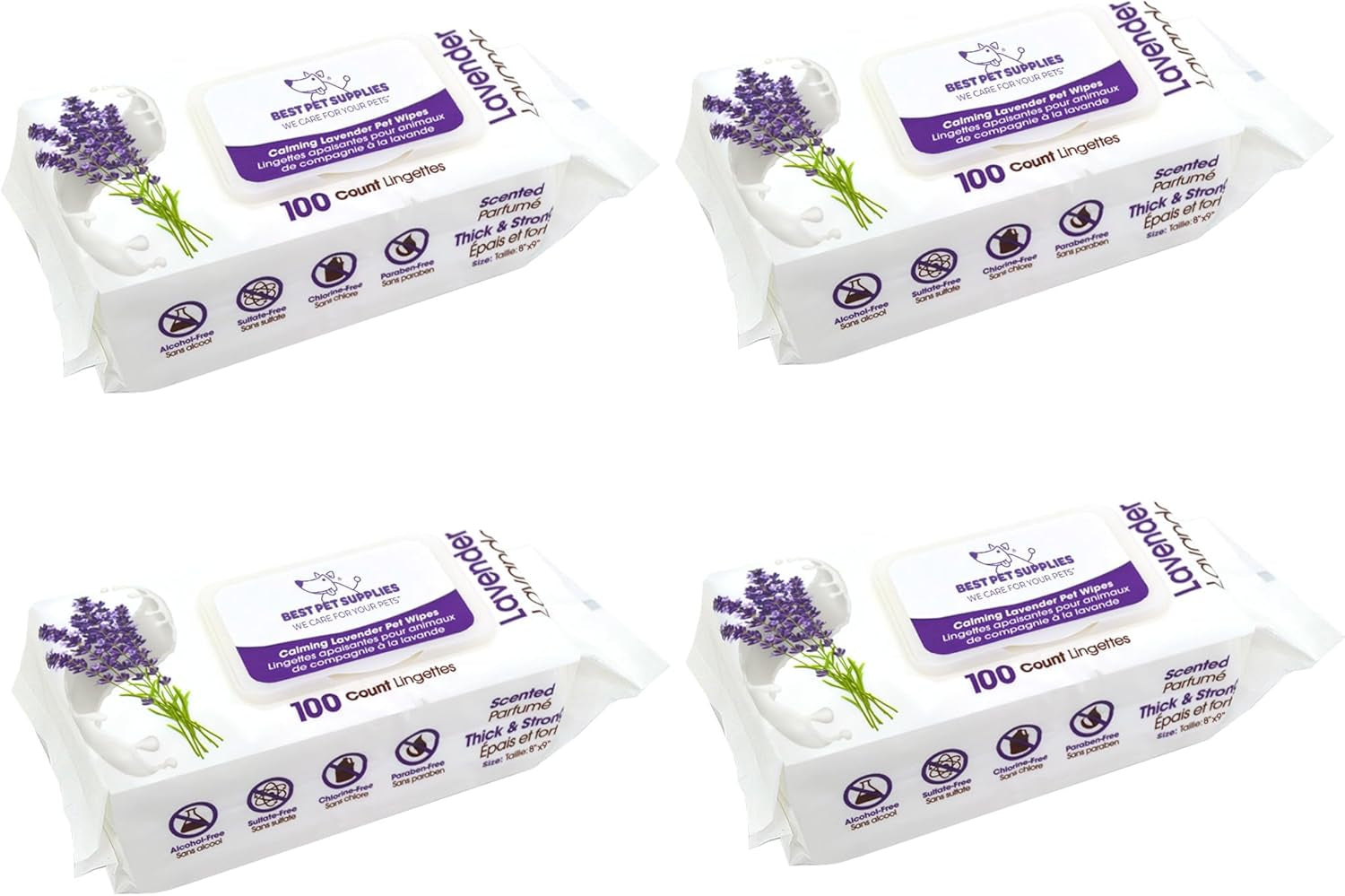 best-pet-supplies-cleaning-dog-wipes-calming-lavender-400-count-lavender-scented-large-8x9-pet-wipes-vitamin-e-puppy-cat-safe-gentle-grooming-resealable-pouch-prevents-drying