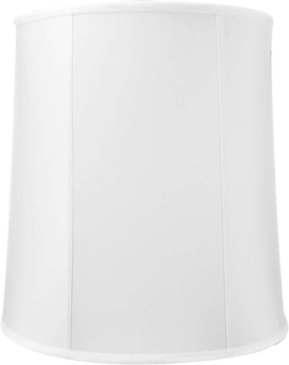 14x16x17-prestige-tall-drum-lampshade-with-brass-spider-fitter-perfect-for-desk-and-tall-table-lamps-large-cylinder-shade-replacement-white-shantung-fabric