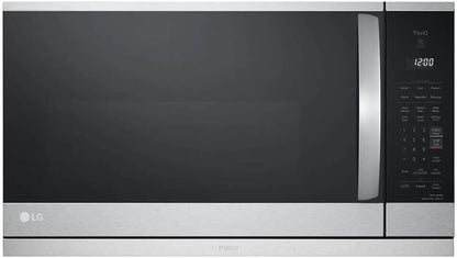 2.1 Cu. Ft. 30 In. Width Printproof Stainless Steel 1,050-Watt Smart Over-The-Range Microwave Oven with Extendavent 2.01