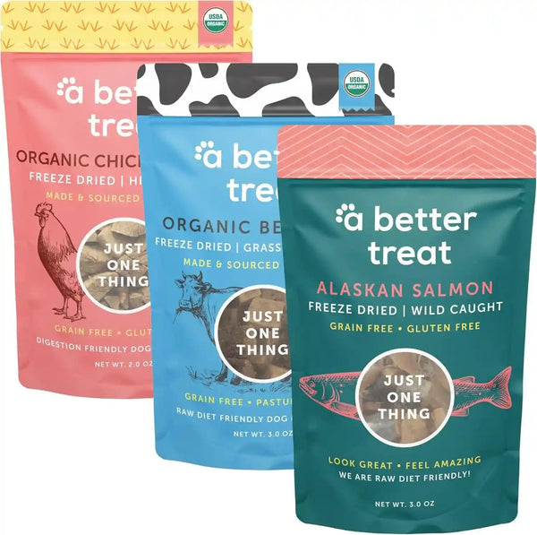A Better Treat – Organic, Single Ingredient, Freeze Dried Pumpkin, Grass Fed & Finished Beef Liver, Chicken, Sweet Potato Dog Treats & Cat Treats | Natural, Healthy, Diabetic Friendly | Made in USA6