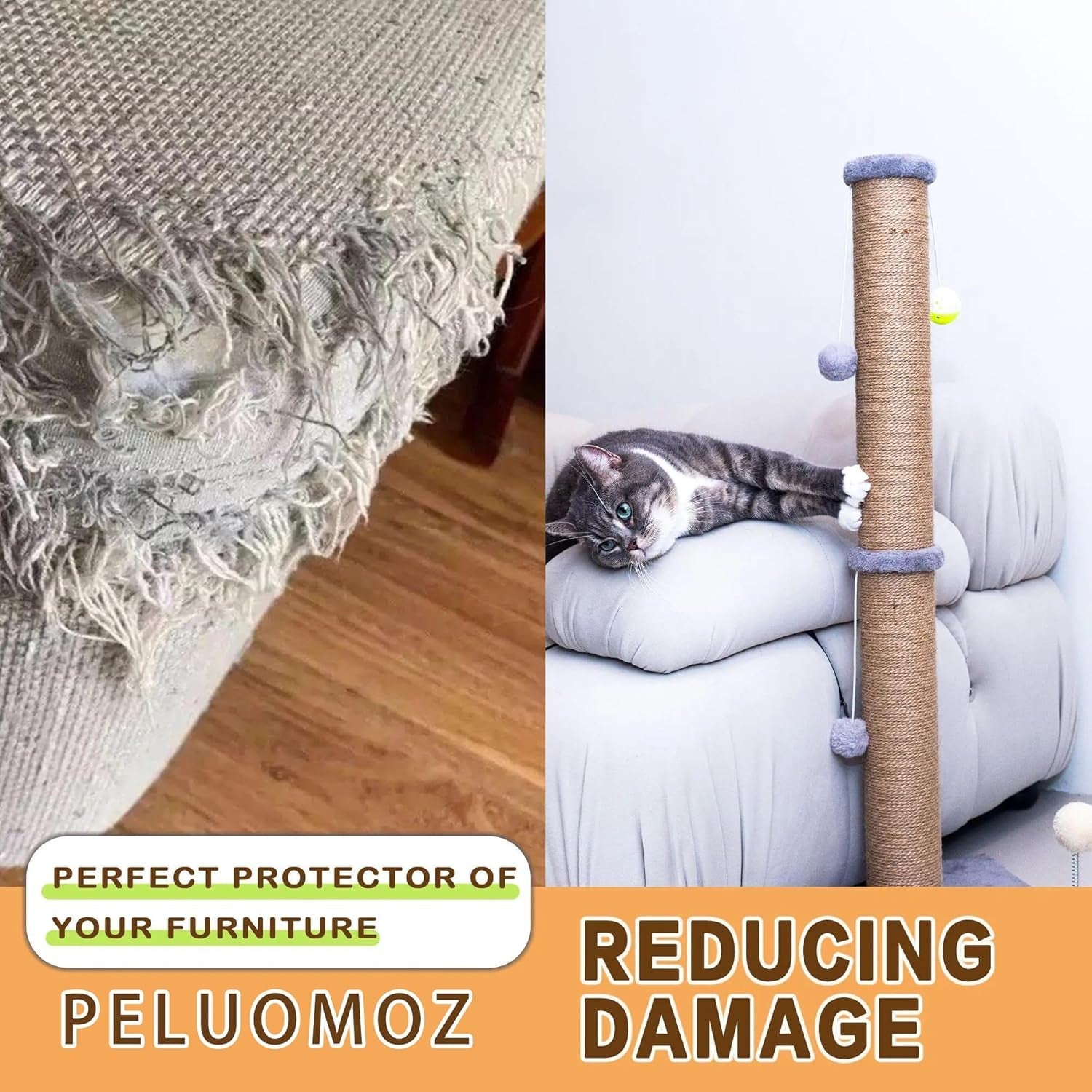 tall-cat-scratching-post-36-inch-large-cat-scratch-post-for-indoor-cats-with-durable-natural-sisal-rope-scratcher-post-tree-kitten-interactive-toy-gray