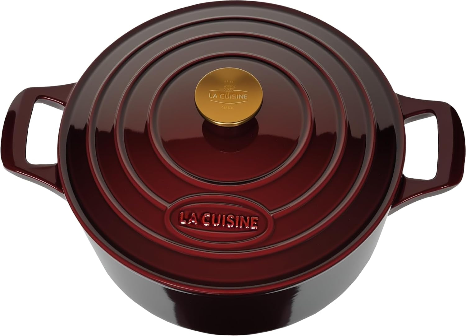la-cuisine-enameled-cast-iron-dutch-oven-casserole-pot-with-golden-handle-for-lid-internal-matte-black-enamel-coating-5-qt-10-5-26cm-o-oven-safe-550-f-276-c-cranberry